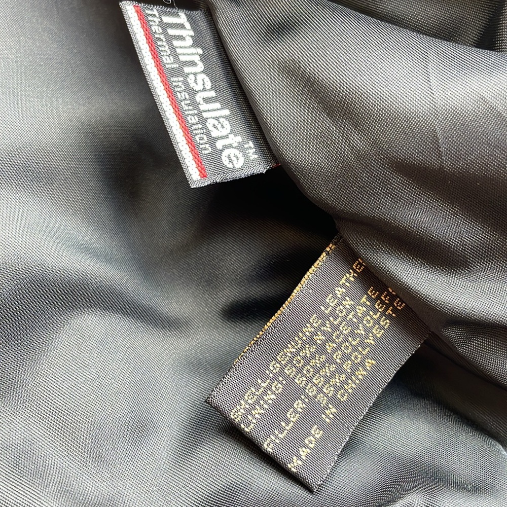 QUILTED LEATHER BOMBER JACKET - Picture 5 of 14